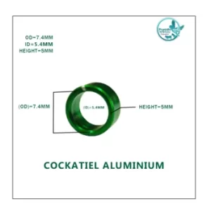 cockatiel-aluminium-rings